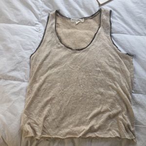Urban Outfitters Contrast Neutral Tank